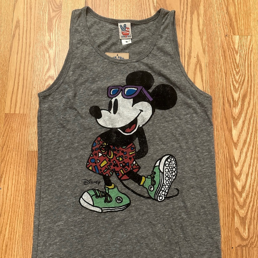 Brand new size medium junk food Mikey mouse tank top